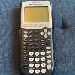 TI84 plus graphing calculator by Texas Instruments
